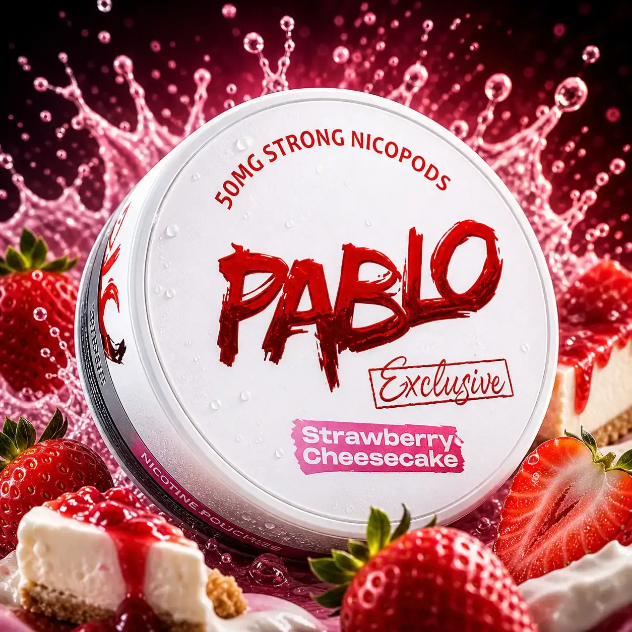 Pablo Strawberry Cheesecake