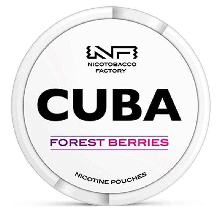 1 Cuba Forest Berries nikotin poşeti