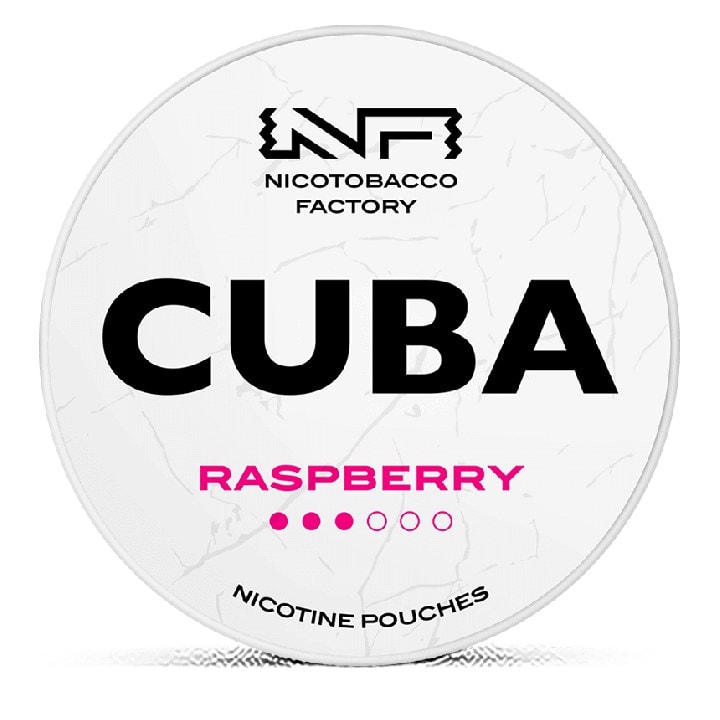 1 Cuba Raspberry nikotin poşeti