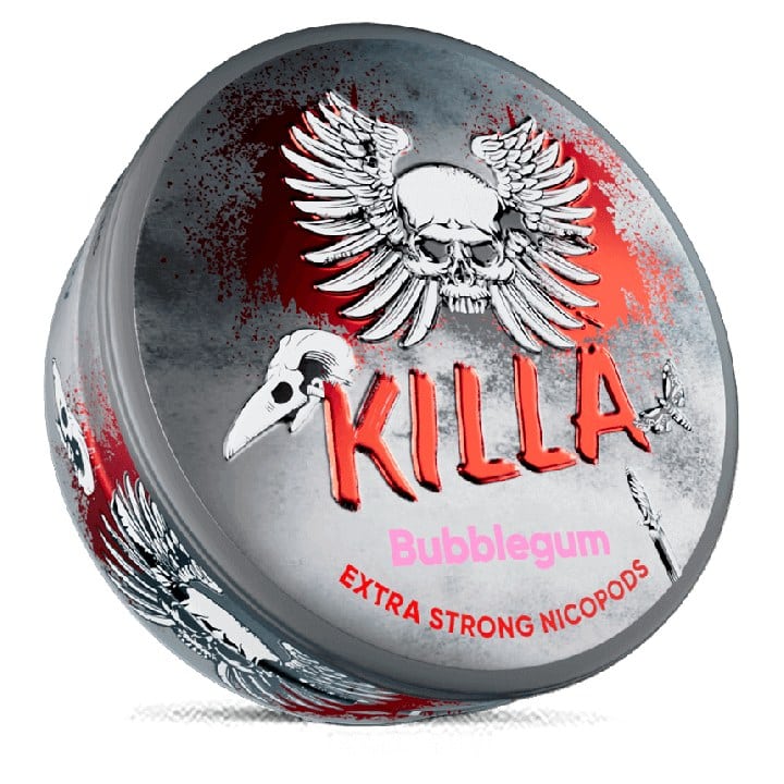 1 Killa Bubblegum Extra Strong nikotin poşeti