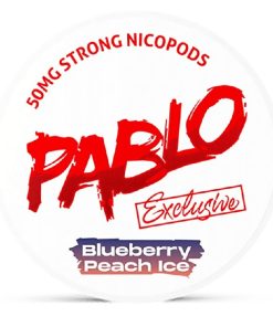 Pablo Blueberry Peach Ice nikotin poşeti