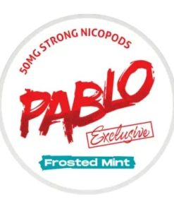 Pablo Exclusive Frosted Mint nikotin poşeti