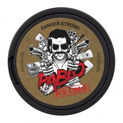 1 PABLO Ice Cold – Danger Strong 50mg nikotin poşeti