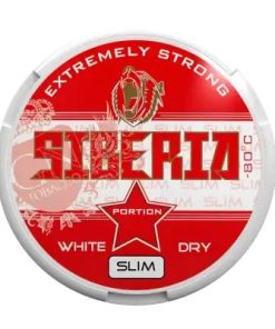 Siberia 80 White Dry nikotin poşeti