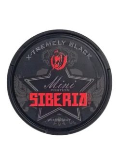 Siberia Black White Dry Portion nikotin poşeti