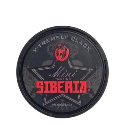 1 Siberia Black White Dry Portion nikotin poşeti