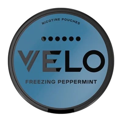 1 Velo Freezing Peppermint Max Siyah nikotin poşeti