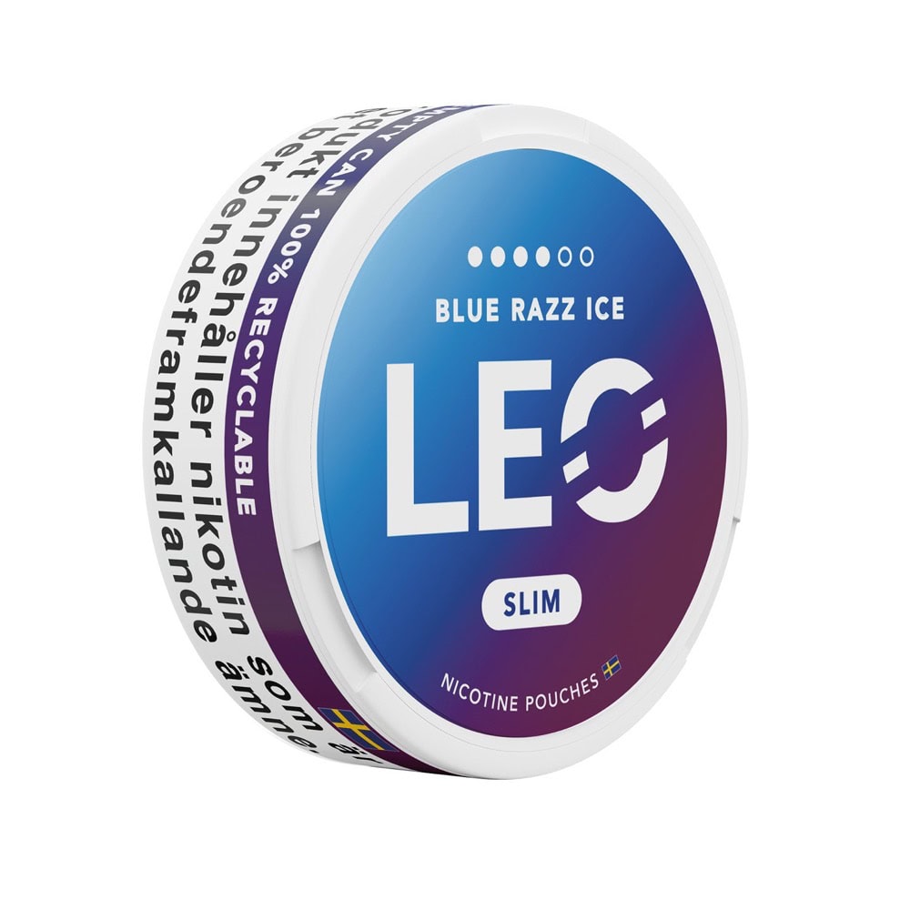 Leo Blue Razz Ice nikotin poşeti